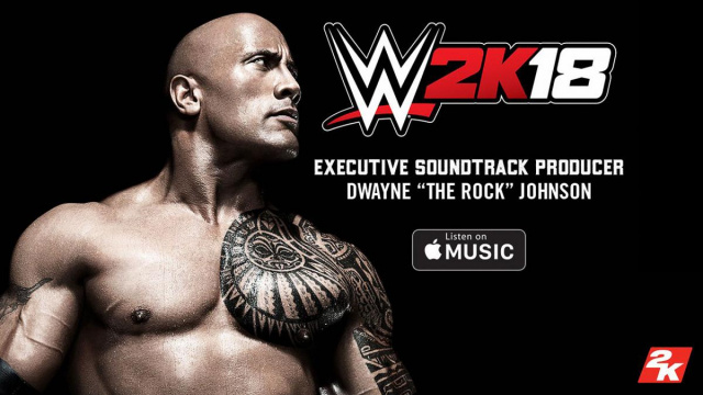 2K Announces Dwayne Johnson as WWE 2K18 Executive Soundtrack Producer; Now Streaming on Apple MusicVideo Game News Online, Gaming News